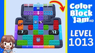 Color Block Jam Level 1013 Solution Walkthrough