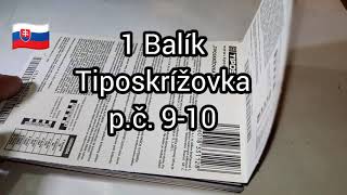 1 Balík Tiposkrížovka ((p.č.9-10))