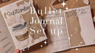 ✨September Bullet Journal Setup: Creative Ideas for a Productive Month ✨