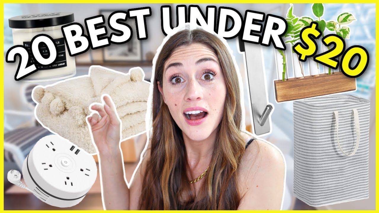 20 BEST AMAZON HOME FINDS UNDER $20 - YouTube