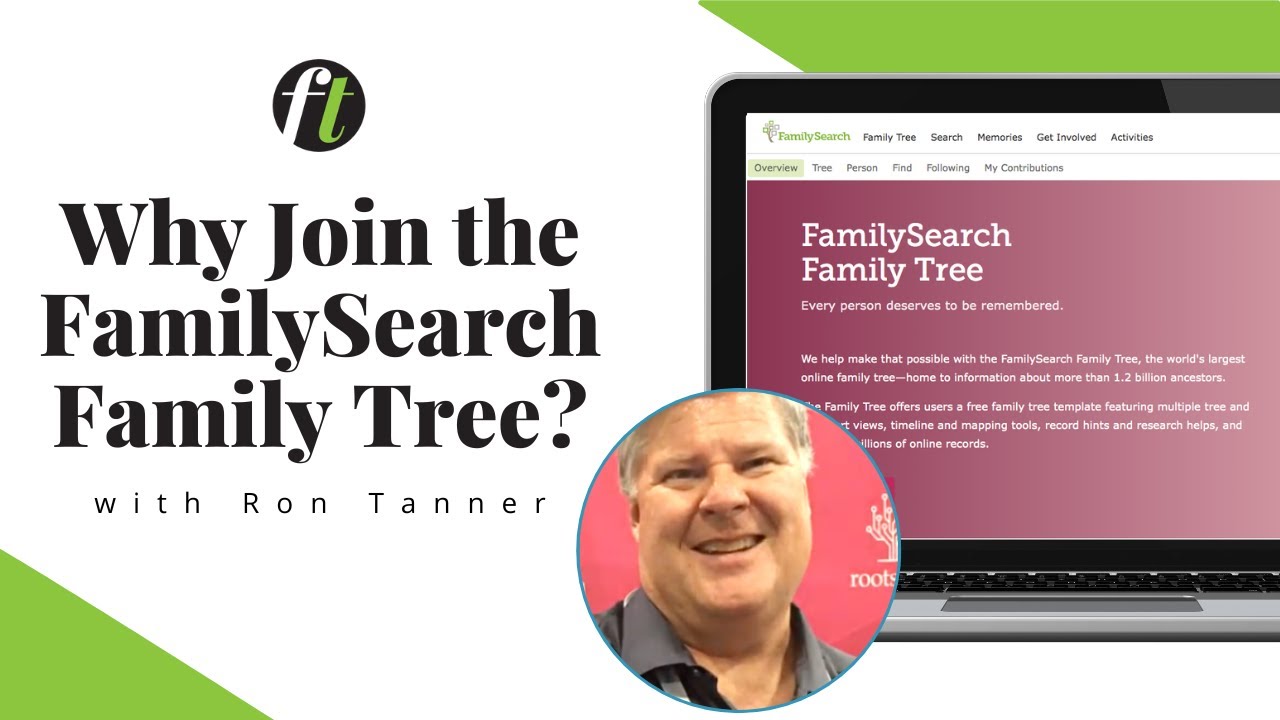 FamilySearch Family Tree: Why Participate? (6 Great Reasons) - YouTube