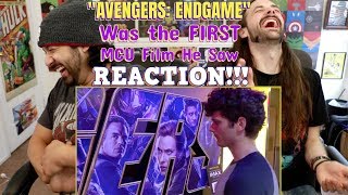 "AVENGERS: ENDGAME" was the first MCU film he saw - REACTION!!!