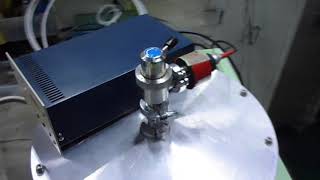 SHIMADZU製  手動動作 TURBO MOLECULAR PUMP TMP 1000  TMP POWER SOURCE EI 1001