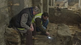 Archaeological finds at the Roman Baths