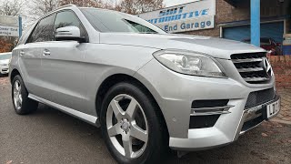 2012 Mercedes-Benz ML250 2.1 Bluetec AMG Sport Silver 5 Door SUV Automatic Diesel