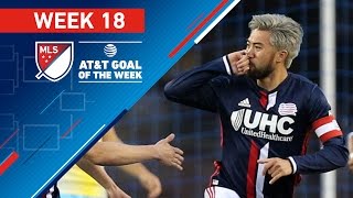 AT&T Goal of the Week | Vote for the Top 8 MLS Goals (Wk 18)
