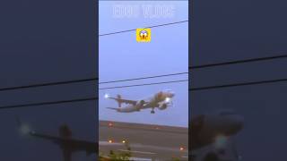 Terrifying Storm: Plane's Desperate Battle to Land #aviation #shorts