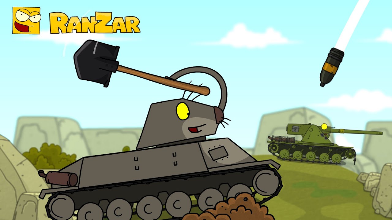Shoot Dig Cartoons About Tanks Youtube