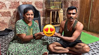 Subscriber यांनी दिलेल gift 🎁 आणि आज कोकणातील महागडा पदार्थ बनवला ❤️ #familyvlog #family #मराठी