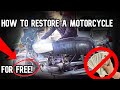 How to Restore a Motorcycle for FREE