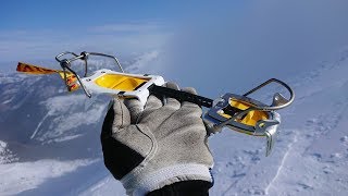 Skialp seriál #5: Skitouringové mačky GRIVEL Skitour na skialp lyžiarky