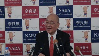 【奈良県】令和元年12月13日　知事定例記者会見　荒井知事