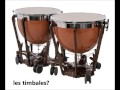 qui joue exercice 6 les percussions