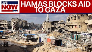 Israel-Hamas war: Terrorists fire at Gaza aid crossing, US floating pier complete | LiveNOW from FOX