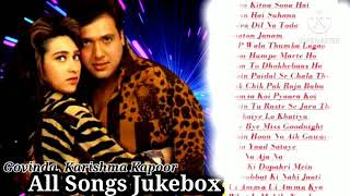 Govinda and Karishma Kapoor Songs | Govinda,  Karishma Kapoor | Govinda & Karishma K. Jukebox
