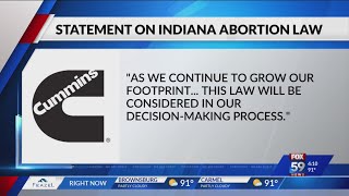 Cummins joins Eli Lilly in Indiana abortion ban opposition