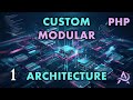 PHP Custom Modular Project Architecture Tutorial Part 1