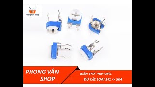 Biến trở tam giác các loại từ 101-504