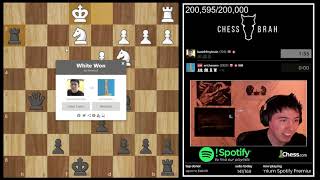 Grandmaster loses to a 700 rated player