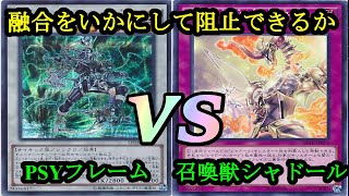 【遊戯王】『PSYフレーム(PSY-Frame)』vs『召喚獣壊獣シャドール(Invoked Kaiju Shaddoll)』FREE DUEL Part1064【対戦動画】