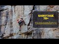 Climbing in Hungary: Sabotage 7b+, Tardosbánya