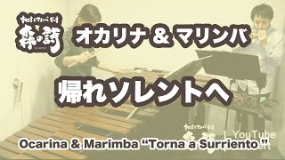 【オカリナ/マリンバ】「帰れソレントへ」【LIVE抜粋】Ocarina \u0026 Marimba「Torna a Surriento」