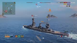 Meet The Fuso! Tier 5 Japanese Battleship! World of Warships Legends Xbox One X