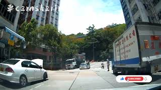 車cam直擊|大地任我行|為左泊位可以去到幾盡|逆線行駛