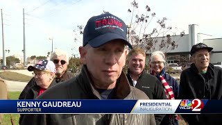 Hundreds of Trump supporters gather in Sanford for inauguration watch party