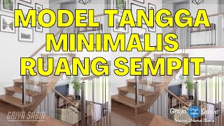 94 Ide Konsep Model Tangga Minimalis Ruang Sempit Rumah Minimalis