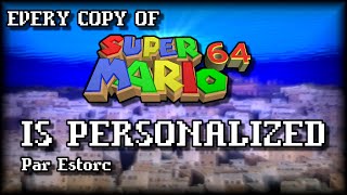 EVERY COPY OF MARIO 64 IS PERSONALIZED (Et Super Mario 64 Iceberg) - Expliqué par Estorc en français