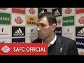 Post match reaction: Gus Poyet