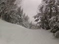 taking a run east bowl burke mountain 2013