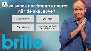 Brille | Hva er mest irriterende når du skal sove? | discovery+ Norge