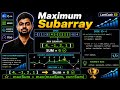 LeetCode 53 - Maximum Subarray | C++ Solution | Kadane's Algorithm