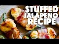 Easy Stuffed jalapenos poppers  - keto recipes - low carb