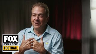 Alabama HC Nick Saban on 16th season with Tide, competitive balance \u0026 walking away | CFB on FOX