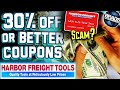 BEST Harbor Freight COUPONS, Excluded Items, NEW TOOLS || AUG 2020