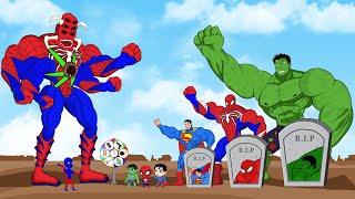 Rescue All Team HULK & SUPER-MAN , SPIDER-MAN : Returning From The Dead SECRET - SUPERHEROES MOVIE