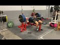 Benchpress 140kg x 19 raw benchpress @18y/o & 72kg bw