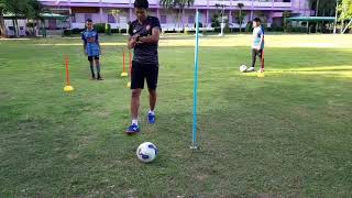 #แบบฝึกพื้นฐานฟุตบอล #Football Training