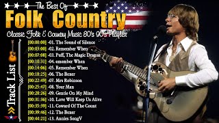 Best Of Folk \u0026 Country Music 60's 70's - The Best Folk Albums of the 60s 70s  Classic Folk Songs