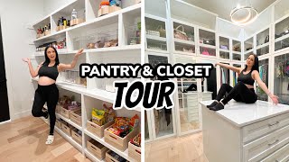 MY CLOSET & PANTRY TOUR!