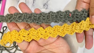 🧶Tutorial Cordón fácil y rápido de tejer, puedes aplicarlo en el proyecto que necesites😉