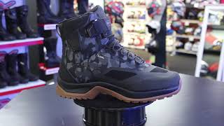 Alpinestars the CR-6 Drystar Boot (Black/Grey/Camo)