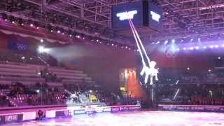 Ekaterina and Alexander Chesna performing at Capodanno on Ice 2014, Torino