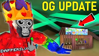 New Gorilla Tag OG CAVES UPDATE??? (New map & flashback)