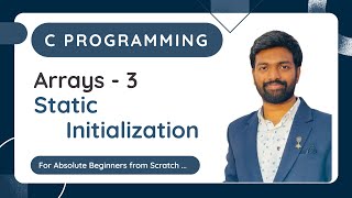 Arrays - 3 | Static Initialization