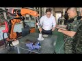 หุ่นยนต์ แขนกลงานเชื่อมในงานอุตสาหกรรม 2 kuka robot arm