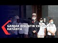 Gubernur Jateng Ganjar Pranowo Disuntik Vaksin Covid-19